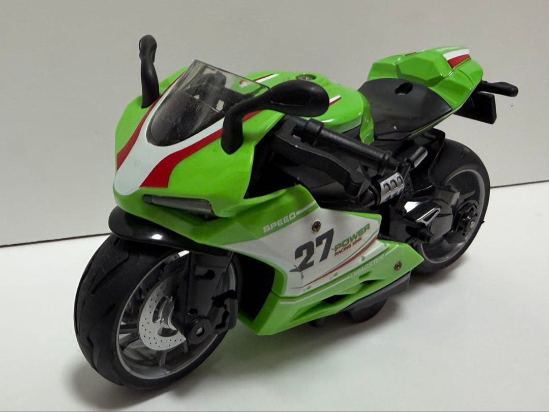 最安値　ドゥカティ　配達バイク　ミニカー　動作OK! — image 3