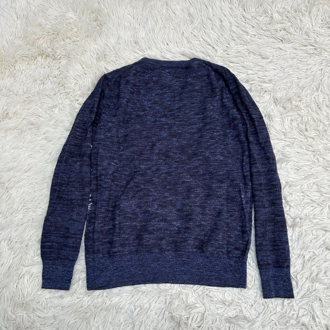 ✨ MONSIEUR NICOLE ムッシュニコル　クルーネック　長袖ニット — image 4