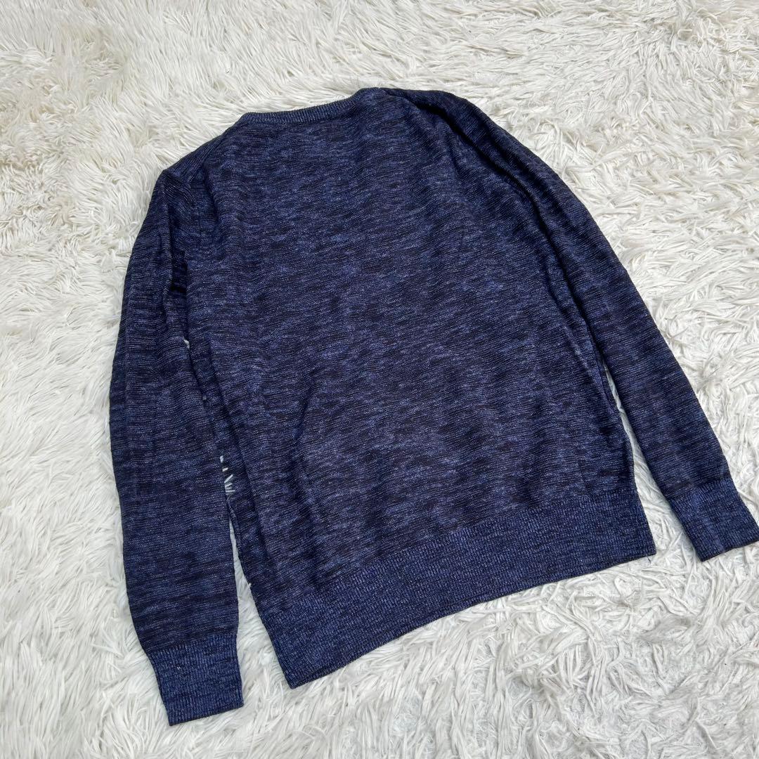 ✨ MONSIEUR NICOLE ムッシュニコル　クルーネック　長袖ニット — image 5