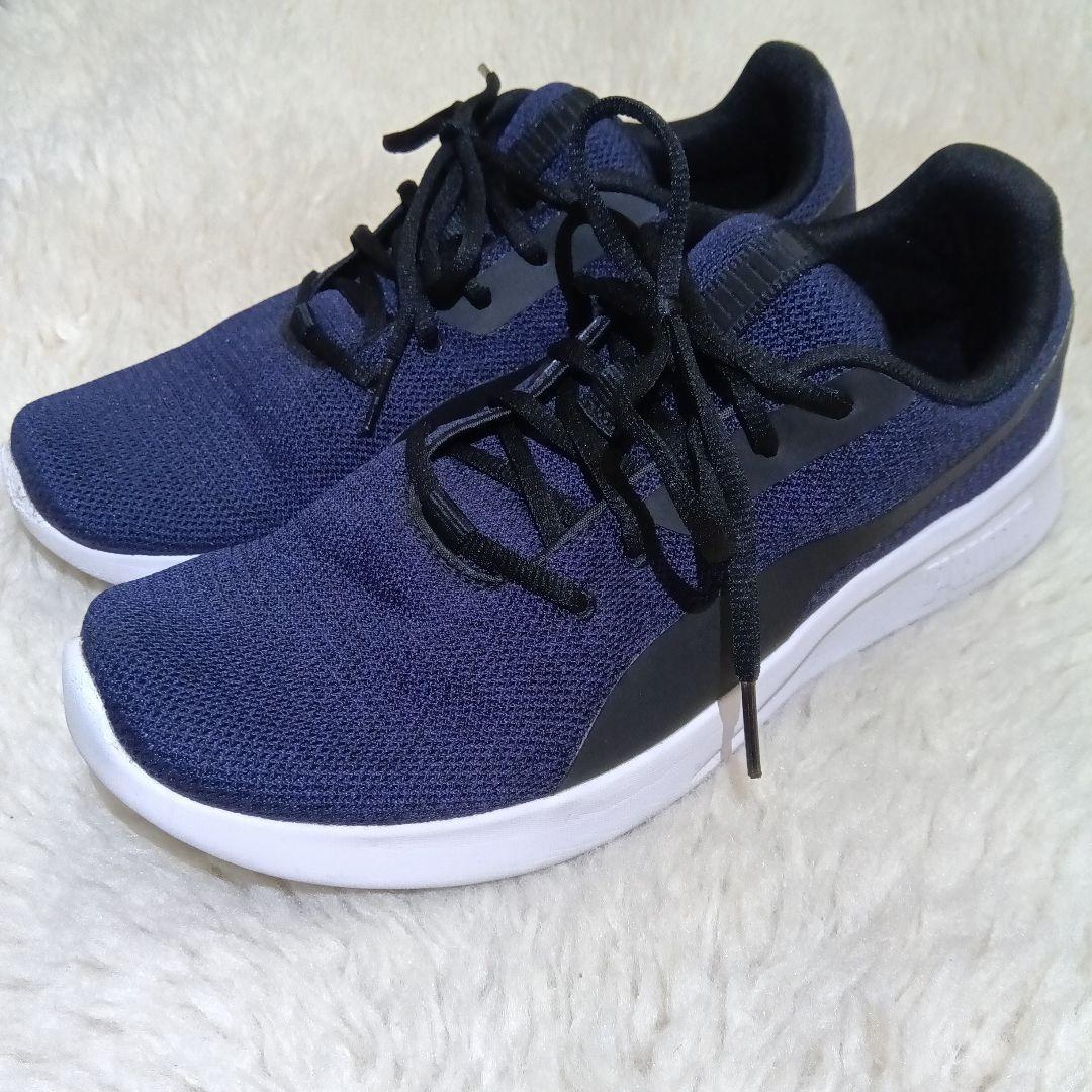 美品　プーマ（PUMA） スニーカー モダンランナー 26.5 ネイビー — image 2