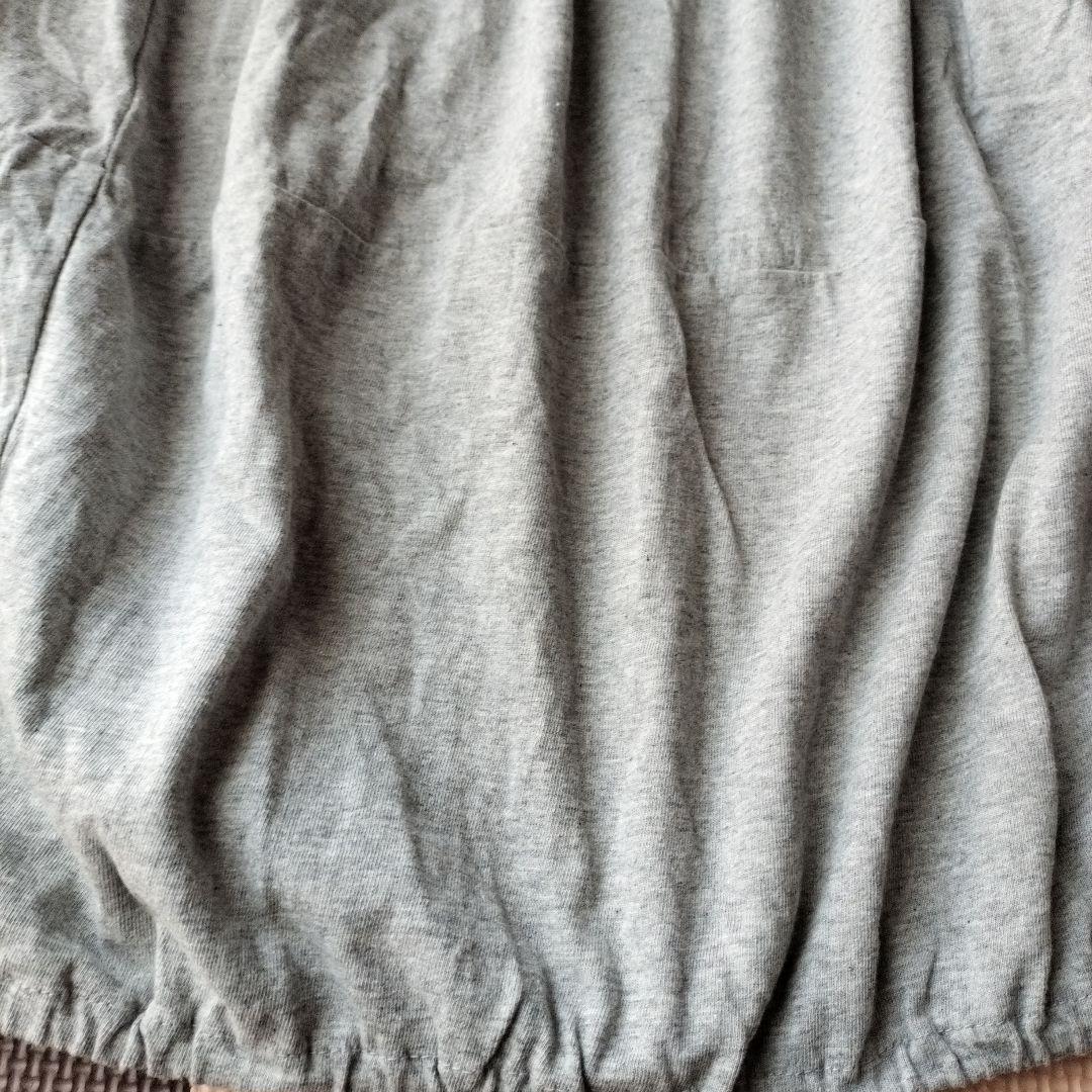 クローズアップ バルーンスカート ロングスカート S M L グレー — image 2