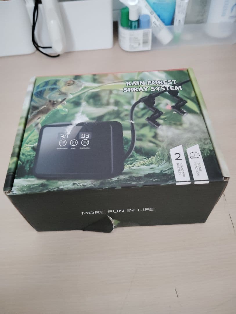 【爬虫類や植物育成に】ミストシステム　自動水噴霧　タイマー内臓 — image 2