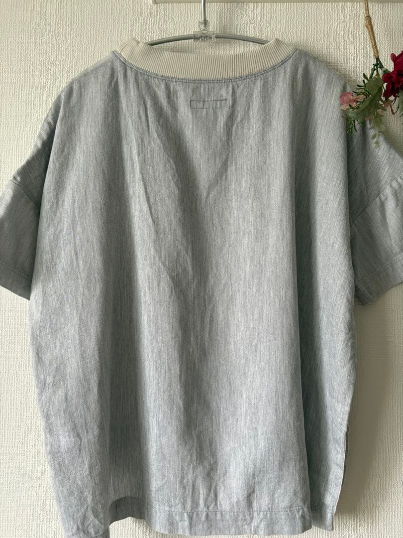 COMME CA ISM 半袖Tシャツ グレー — image 2