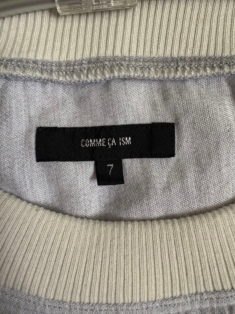 COMME CA ISM 半袖Tシャツ グレー — image 3