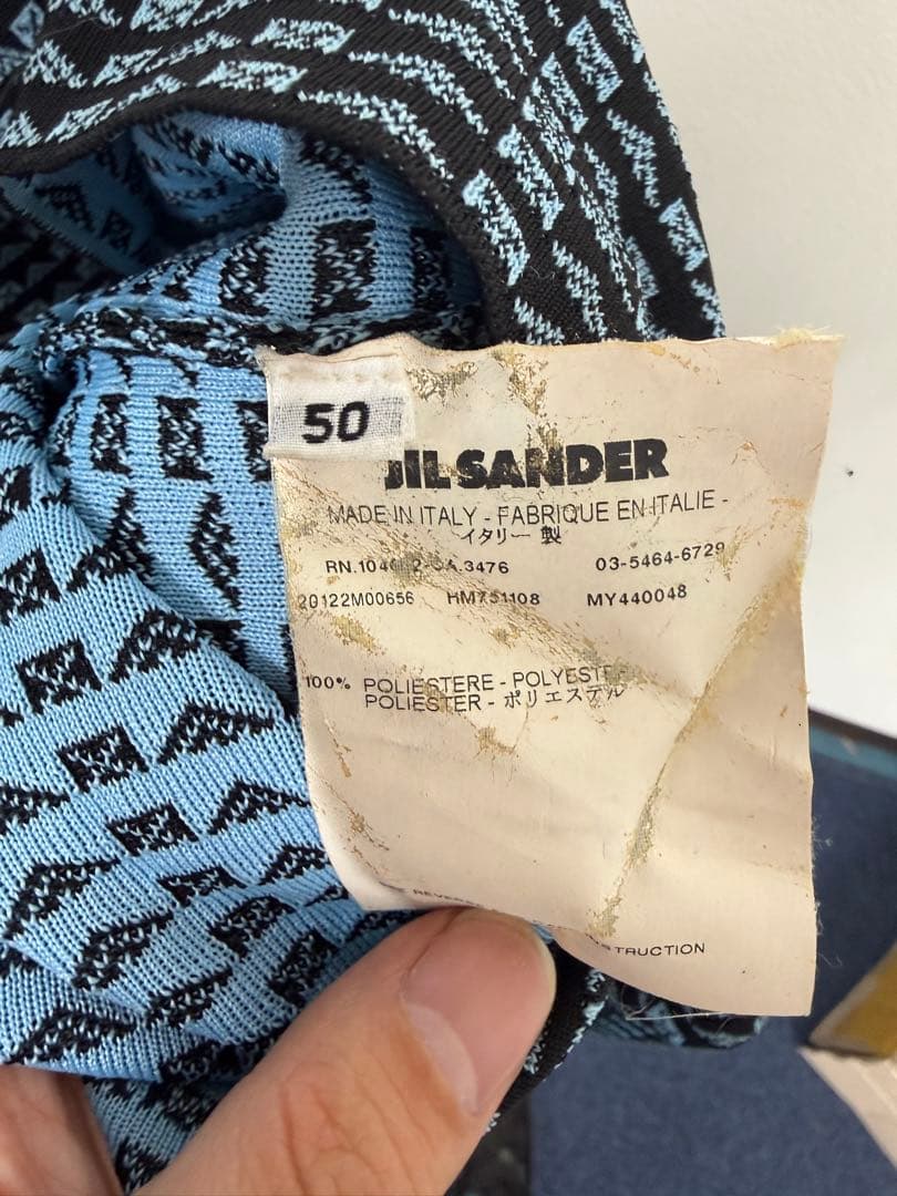 JIL SANDER 総柄ニット クルーネック — image 5