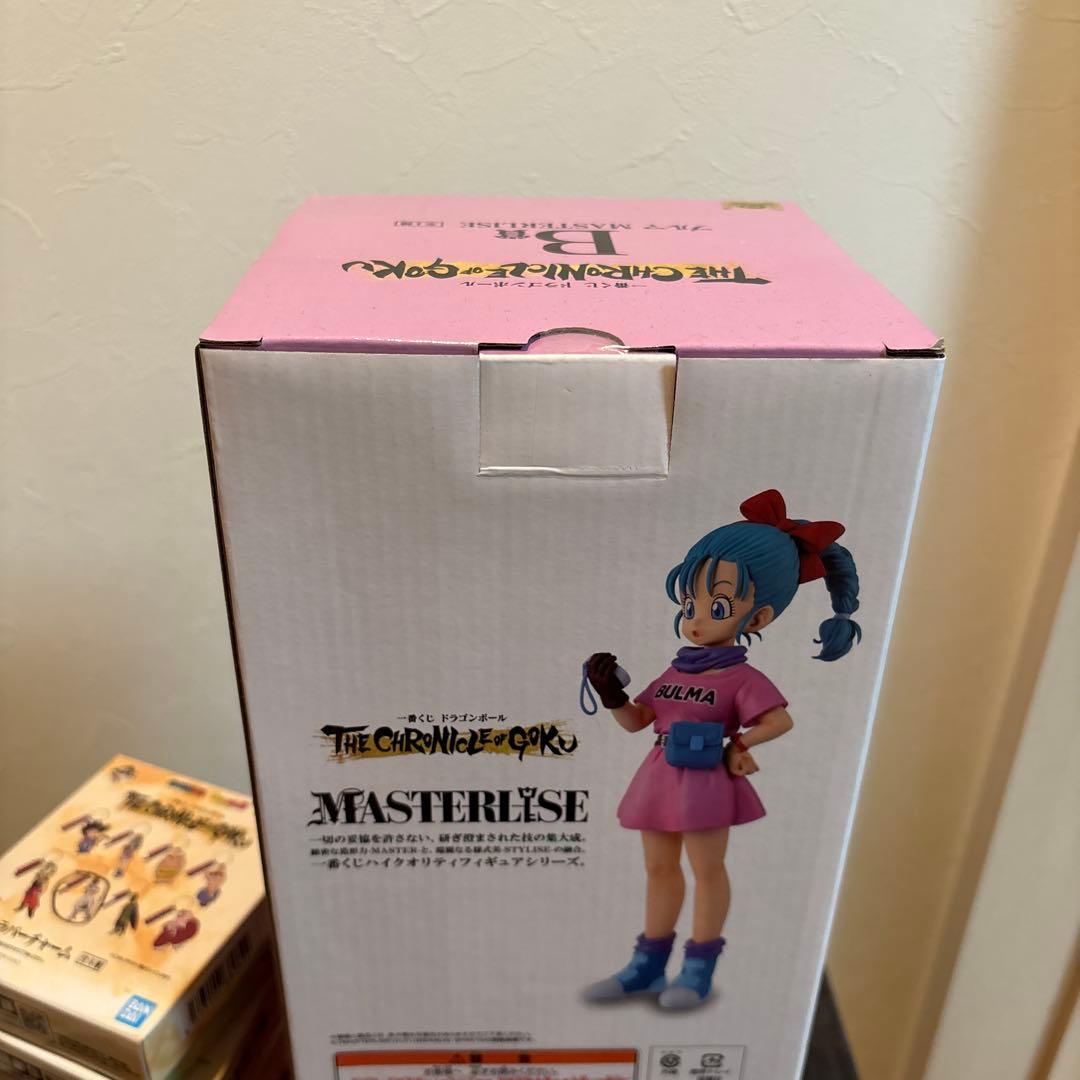 【新品未開封】一番くじ ドラゴンボール B賞 ブルマ MASTERLISE — image 2