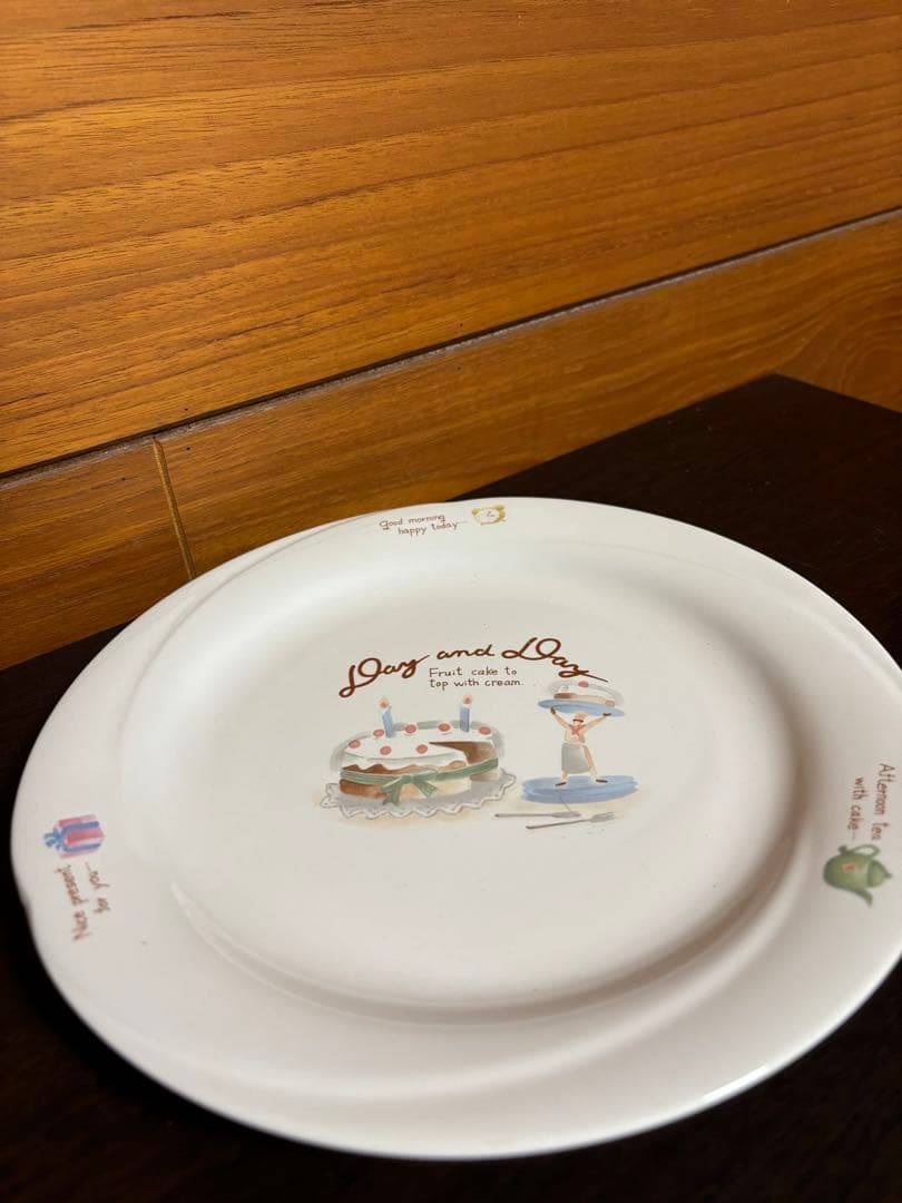 National 成約記念品　Day and Day プレート 2枚セット — image 3