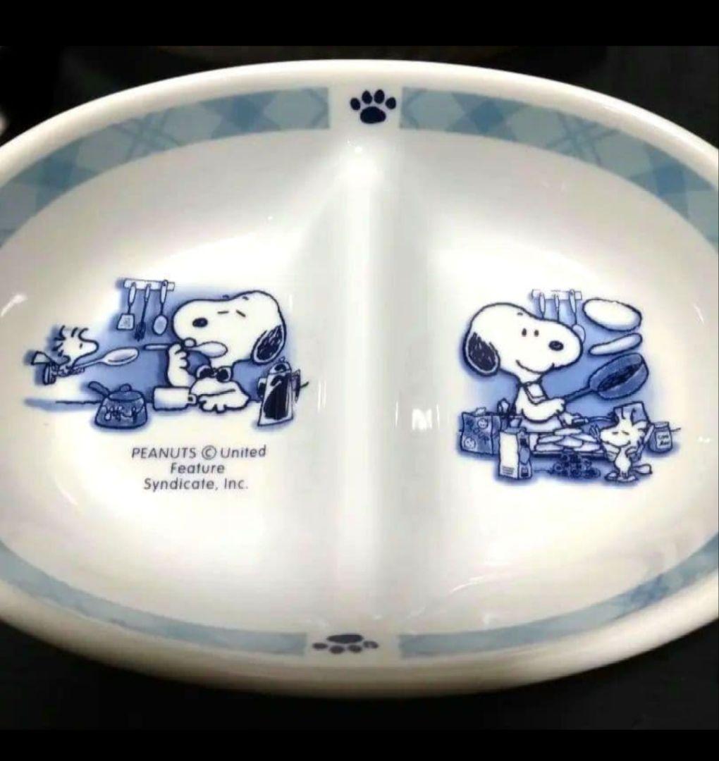 スヌーピー皿 電子レンジ食洗機対応 カレー皿 SNOOPY食器2枚セット — image 3