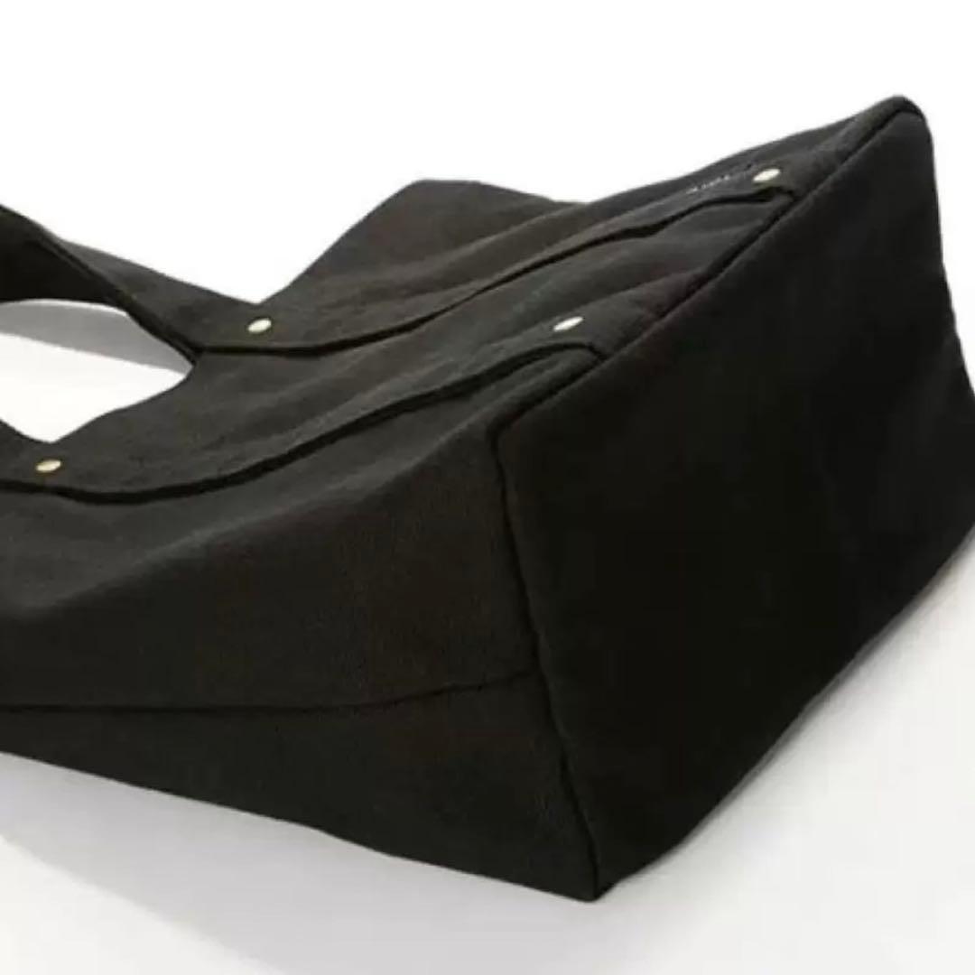 DEAN&DELUCA コットントートバッグ 黒 S 新品未使用 匿名配送 — image 2