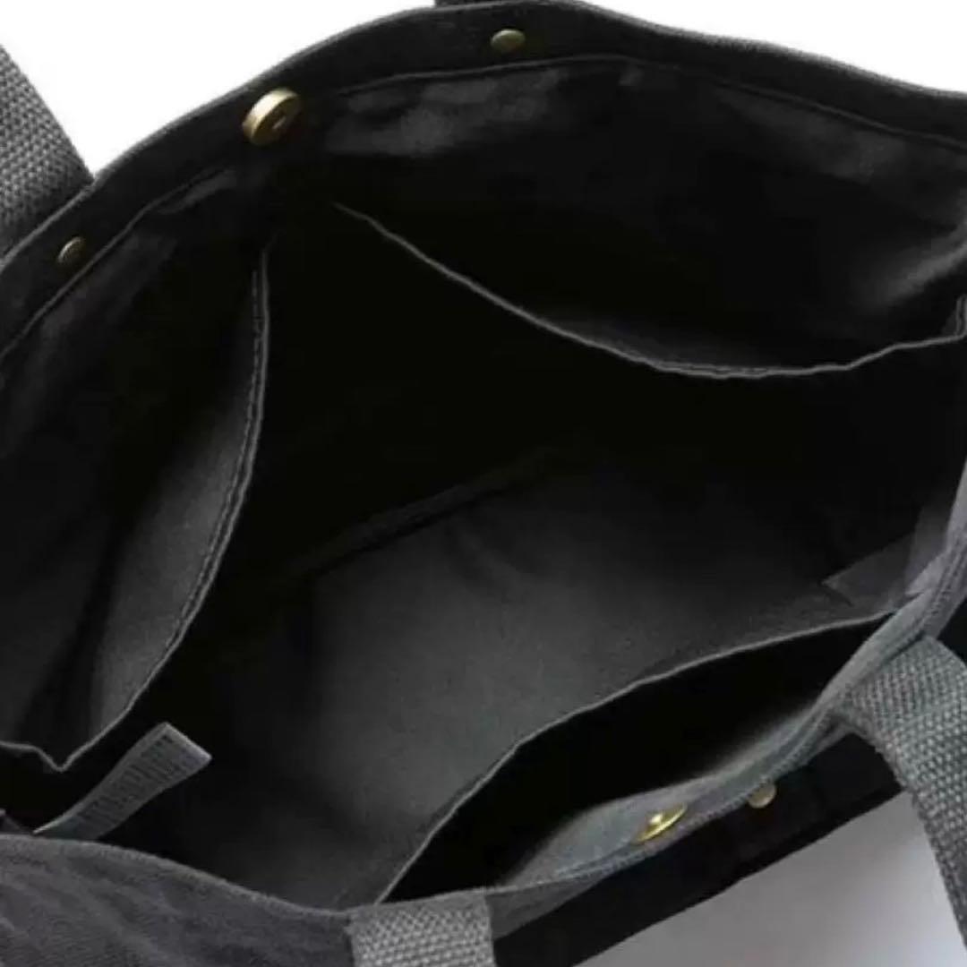 DEAN&DELUCA コットントートバッグ 黒 S 新品未使用 匿名配送 — image 3