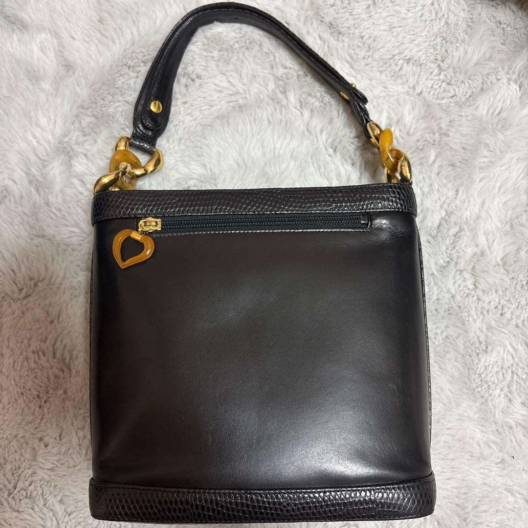 ungaro 黒　レザーハンドバック — image 2