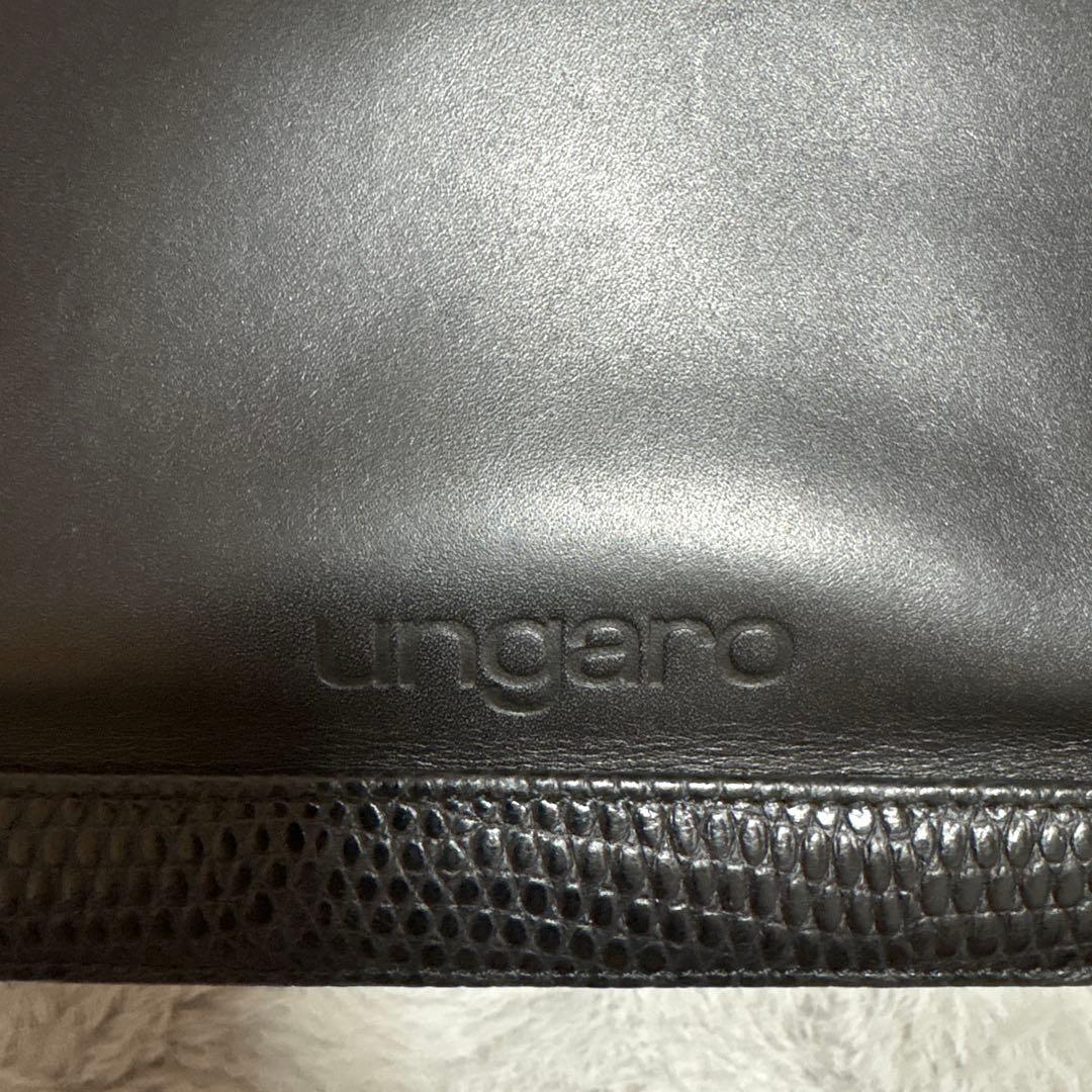 ungaro 黒　レザーハンドバック — image 3