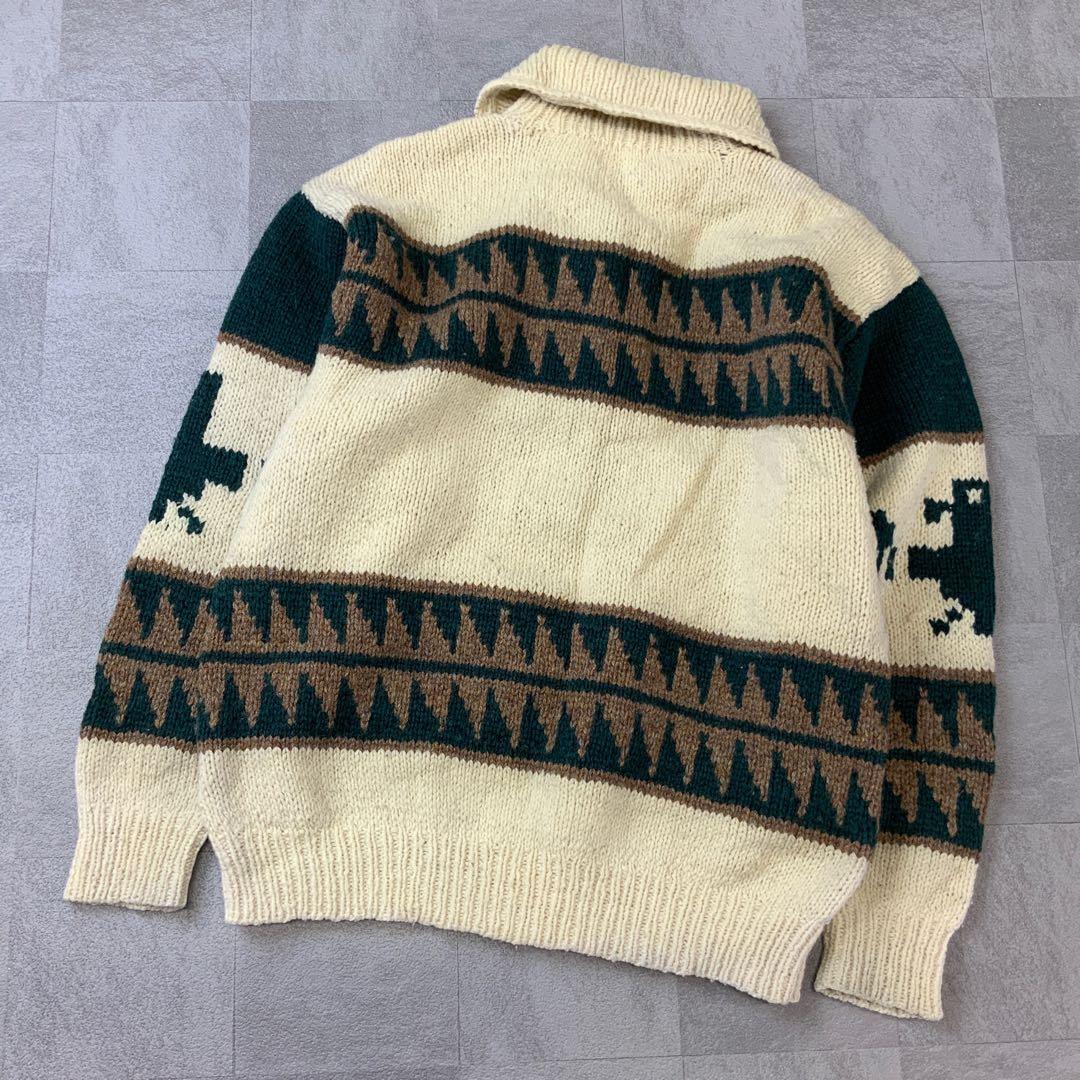 90’s CINESE CONFORTO カウチンニット コンドル柄 — image 2