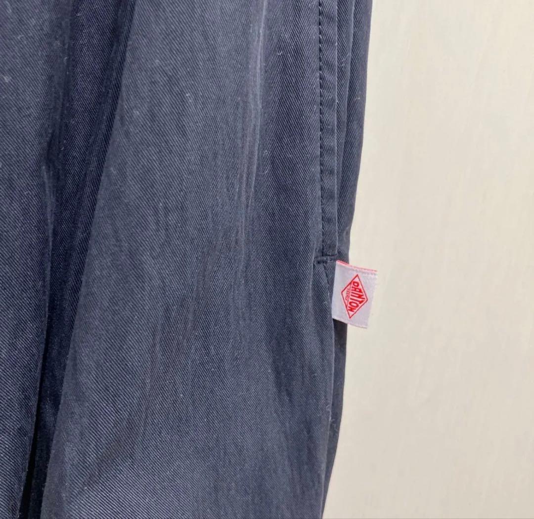 DANTON ワイドパンツ イージーパンツ ネイビー — image 2