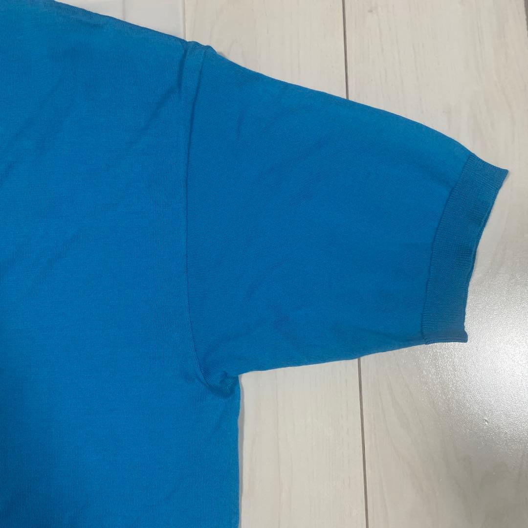 【未使用】cash&barba シーアイランドコットンニット半袖, Blue 2 — image 3