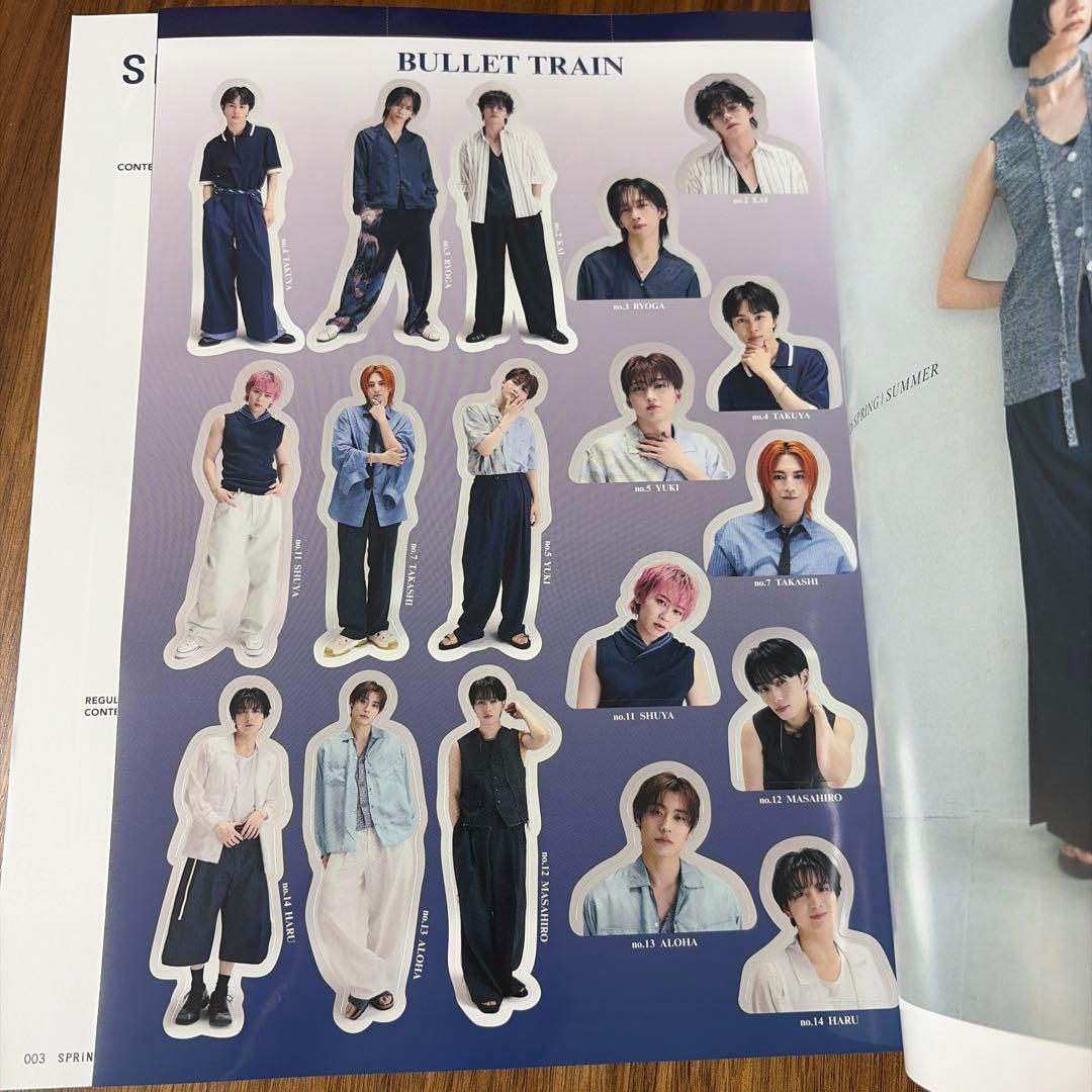 【雑誌】SPRiNG 7月号　超特急表紙　オリジナルステッカー&フォトカード付き — image 2