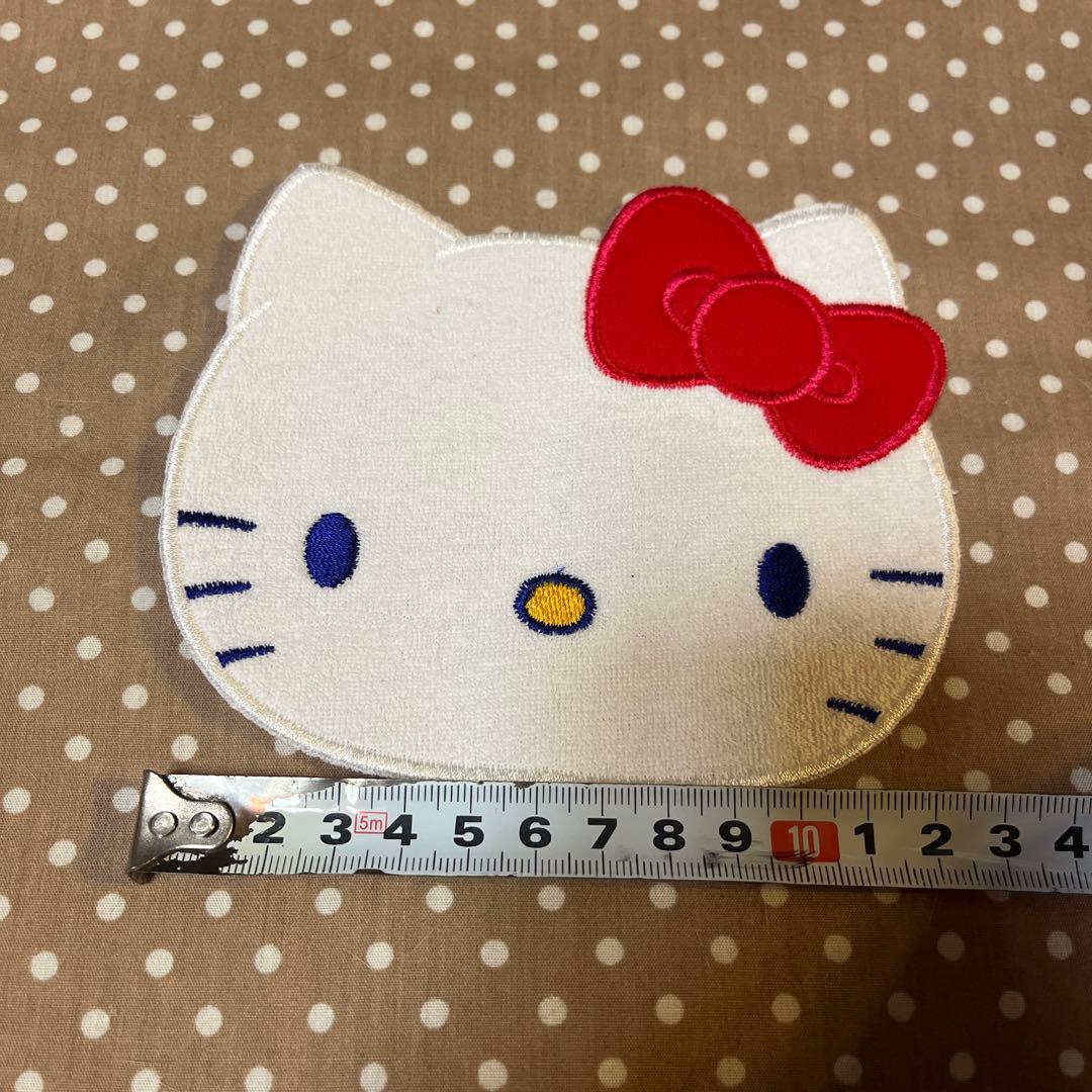 ハローキティ ワッペン風シールとワッペン2種セット — image 4