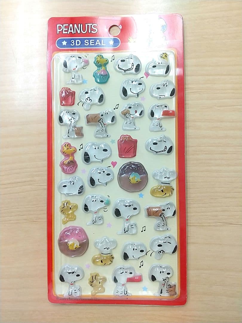 PEANUTS 3D SEAL ステッカー 4枚セット — image 3
