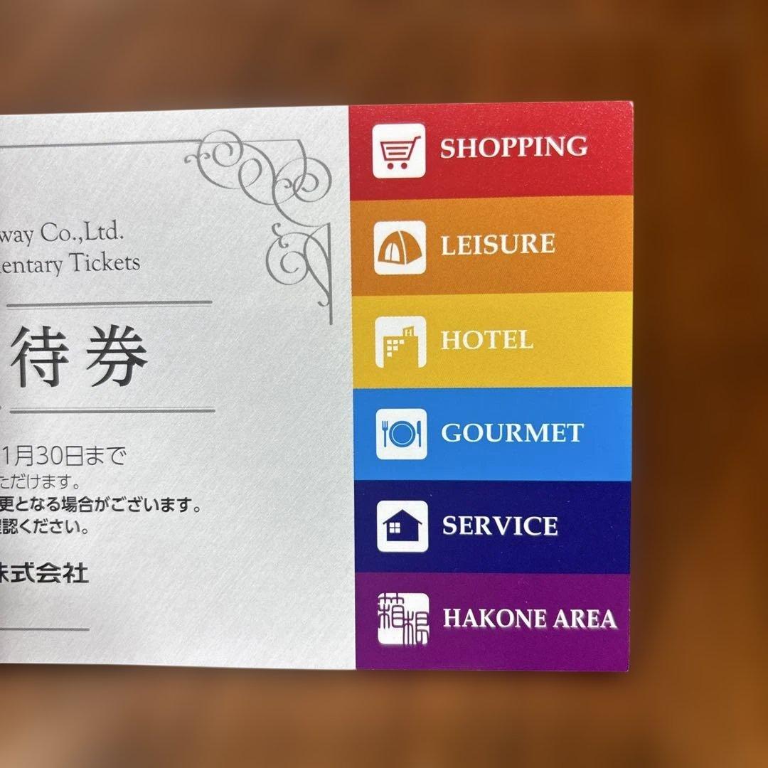 新品未使用　小田急電鉄 株主優待券 2026年11月30日まで — image 3