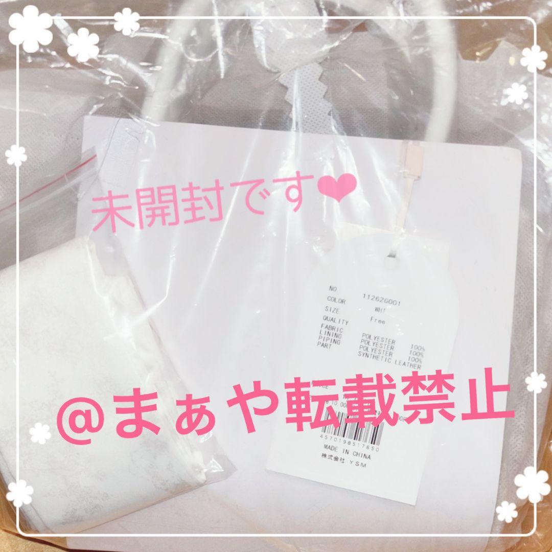 Darich ダーリッチ DDロゴラフィアミニボストンバッグ　WHT　新品 — image 3
