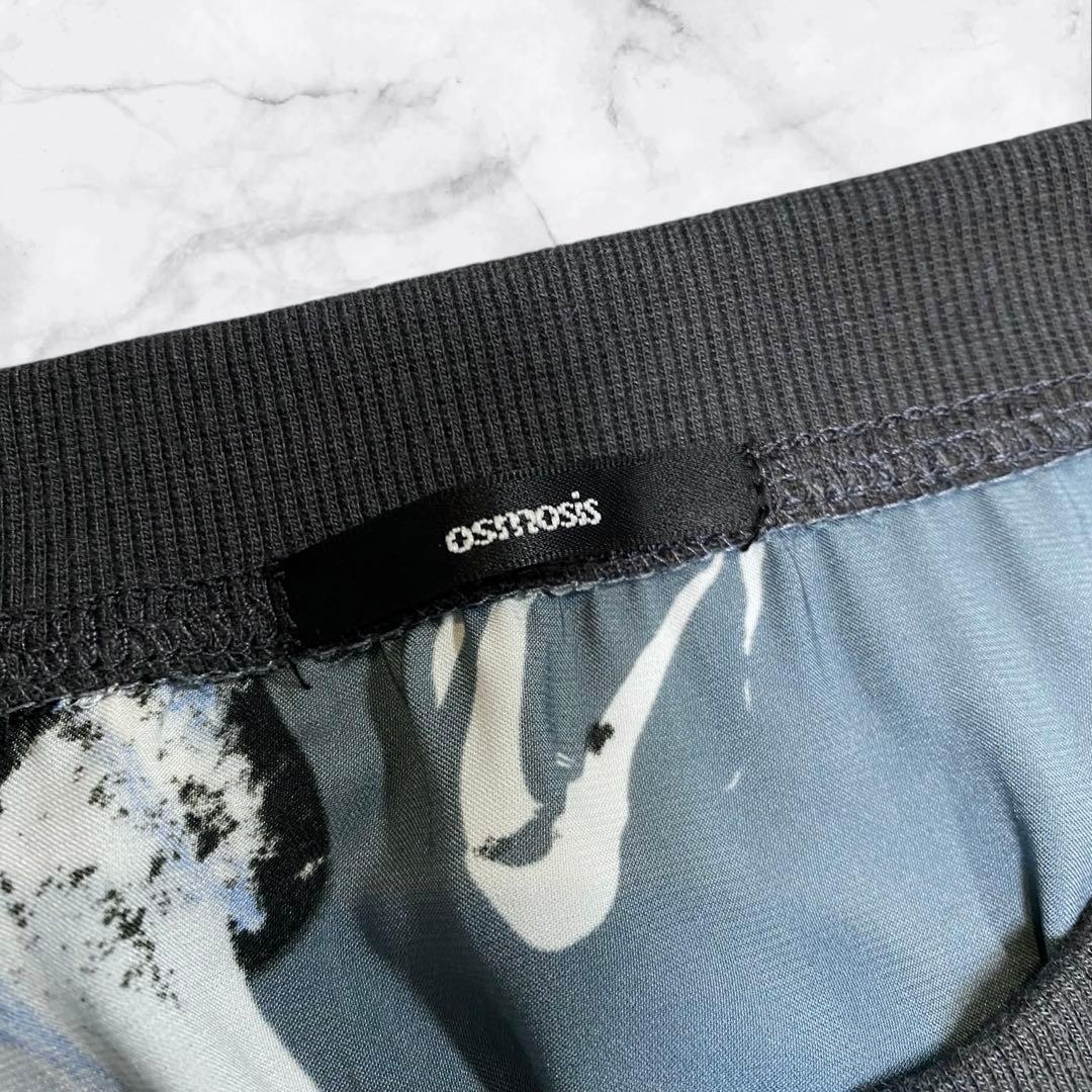 美品！　OSMOSIS 切替バックギャザープルオーバー　チャコール — image 3