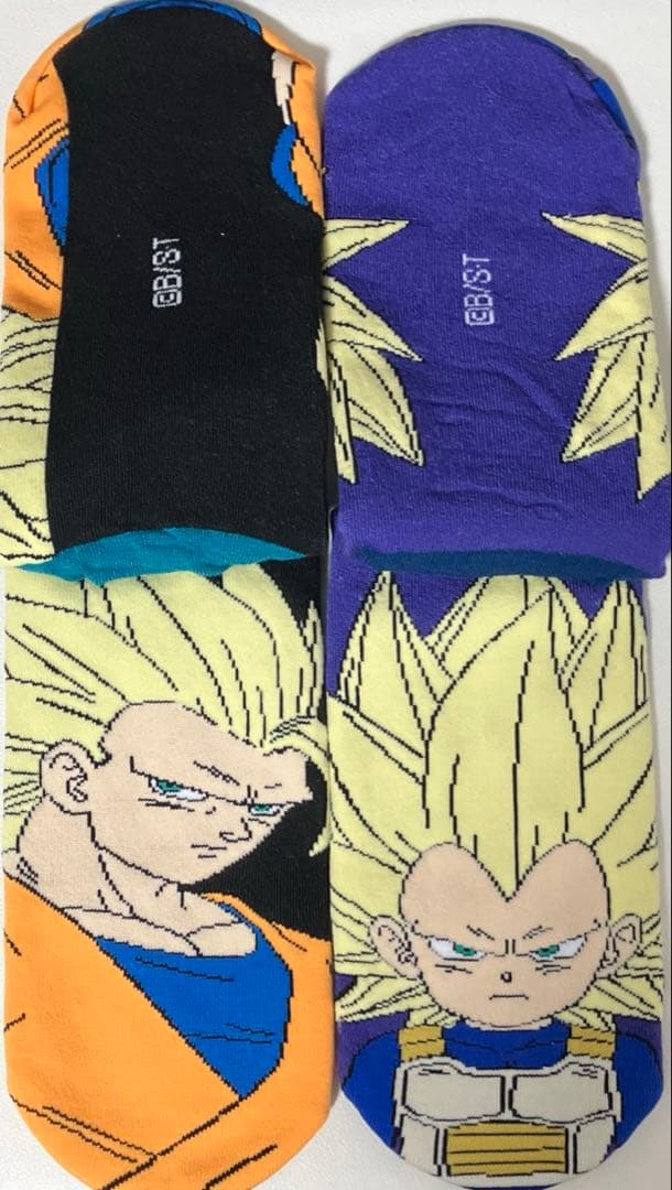 ドラゴンボール DAIMA 靴下 レディース 19～24cm 悟空 ベジータ — image 3
