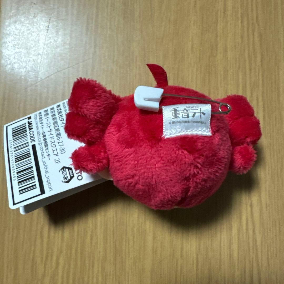 重音テト 百面相フェイスバッジ ぬいぐるみ — image 2