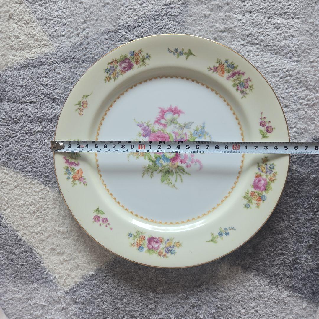 花柄 プレート皿 オールドノリタケ製 まとめ買いも〇 — image 3