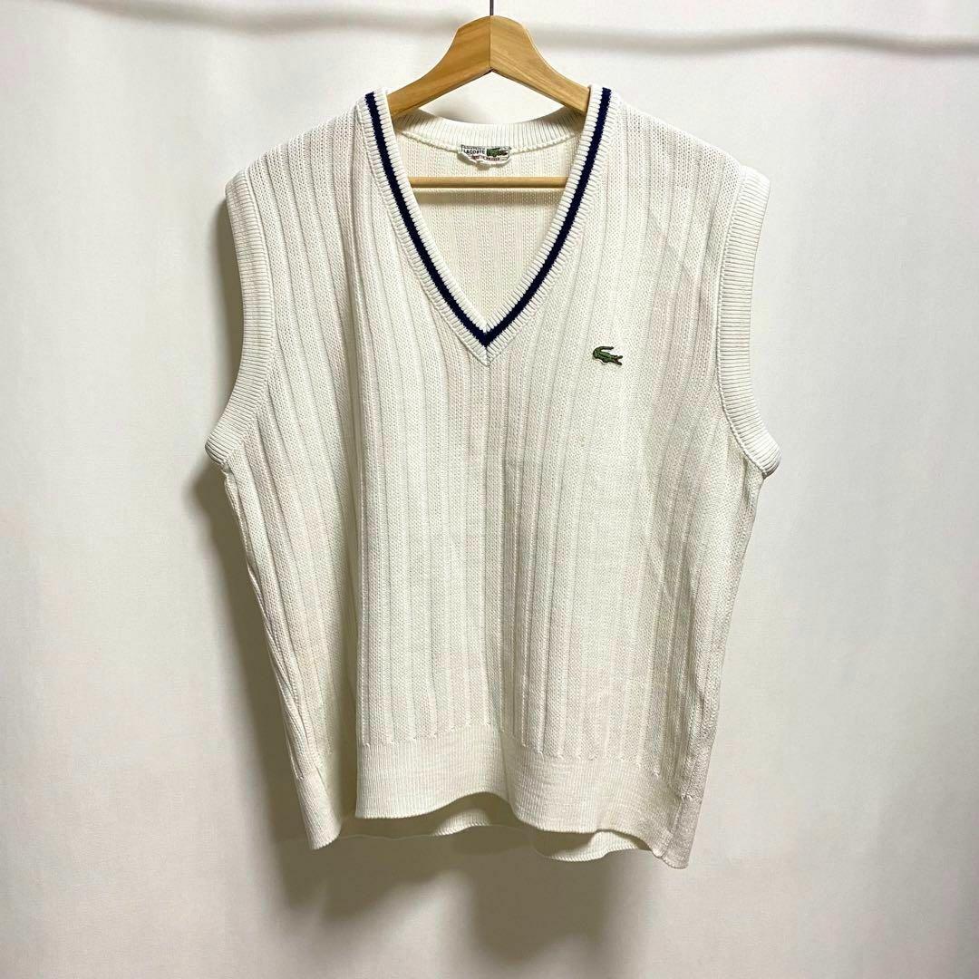 CHEMISE LACOSTE シュミーズラコステ　フレラコ　ヴィンテージニット — image 2