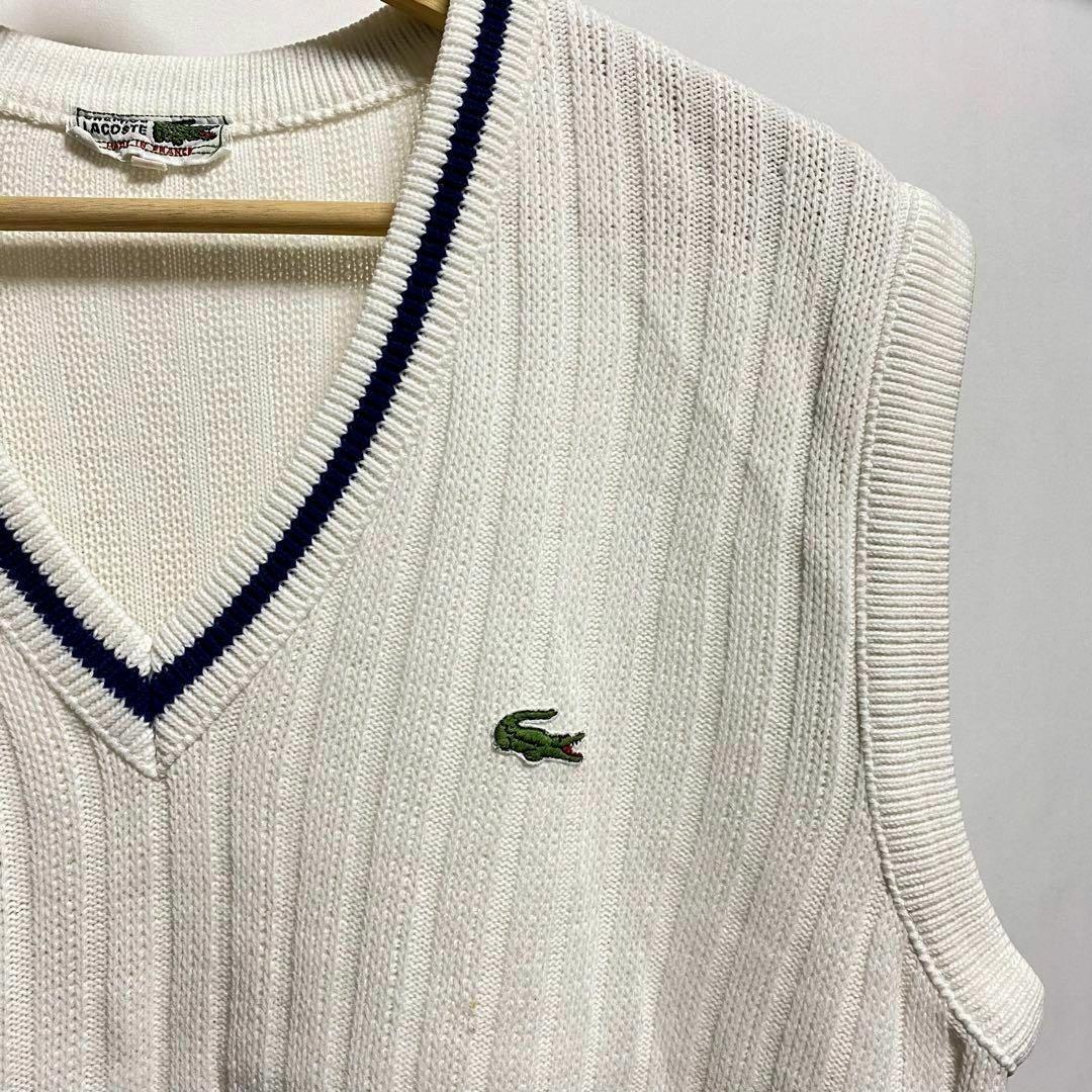 CHEMISE LACOSTE シュミーズラコステ　フレラコ　ヴィンテージニット — image 4