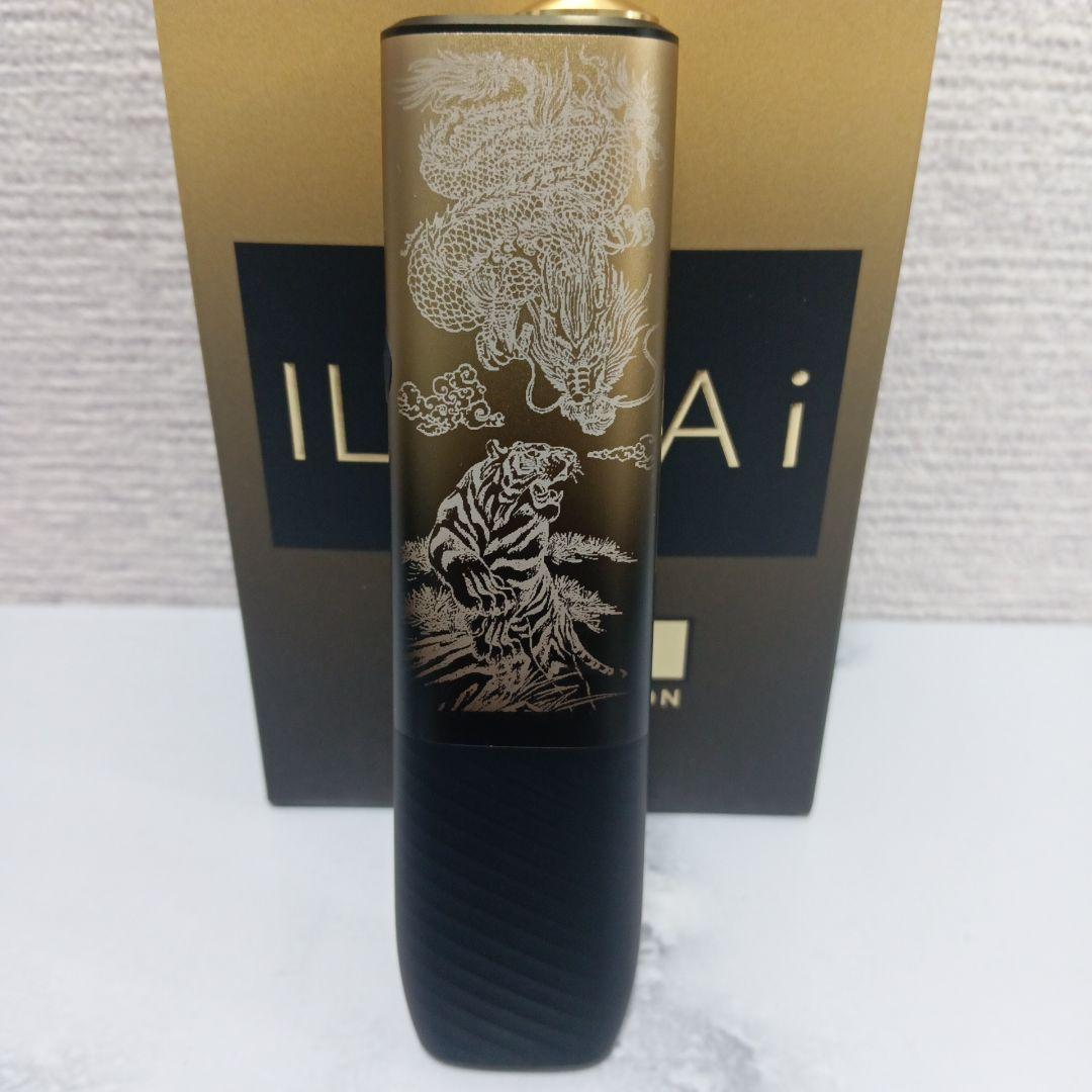 龍 鳳凰 虎 デザイン iQOS アイコス イルマ i ワン セレッティ 金 黒 — image 2