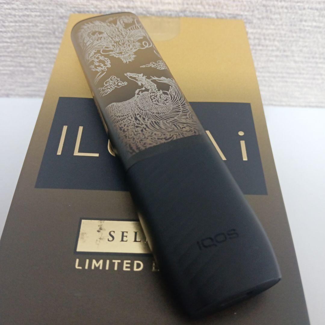 龍 鳳凰 虎 デザイン iQOS アイコス イルマ i ワン セレッティ 金 黒 — image 3