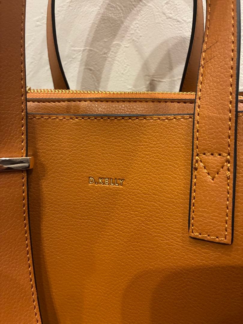 【美品】D.KELLY2way ハンドバッグ ショルダー可能 — image 2