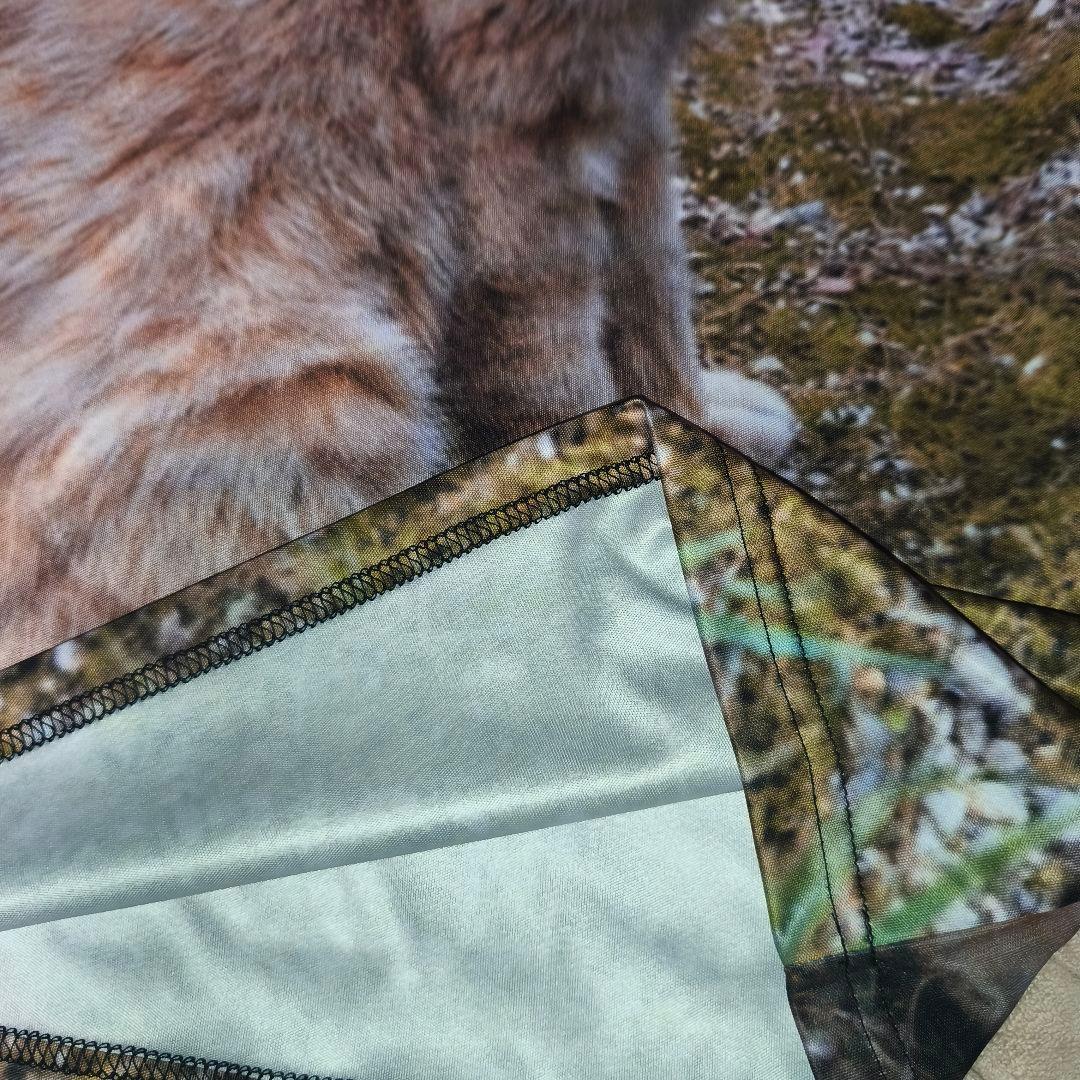 猫シャツ チャトラ プリント 長袖 Mサイズ — image 4