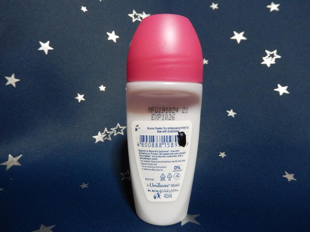 ユニリーバ レクソーナ！Rexona powder dry 72H 45ml — image 2