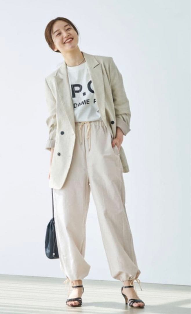 IENA 【loomer/ルーマー】コット ンシルク イージーパンツ — image 2