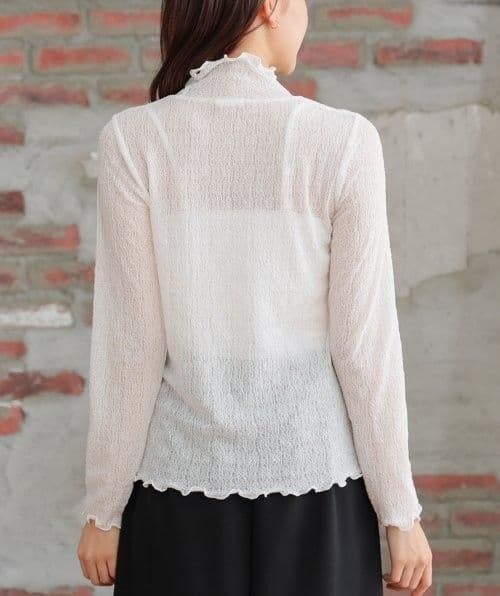 ★期間限定値下げ★ ハニーズ レースハイネックトップス 新品未開封 白 — image 3