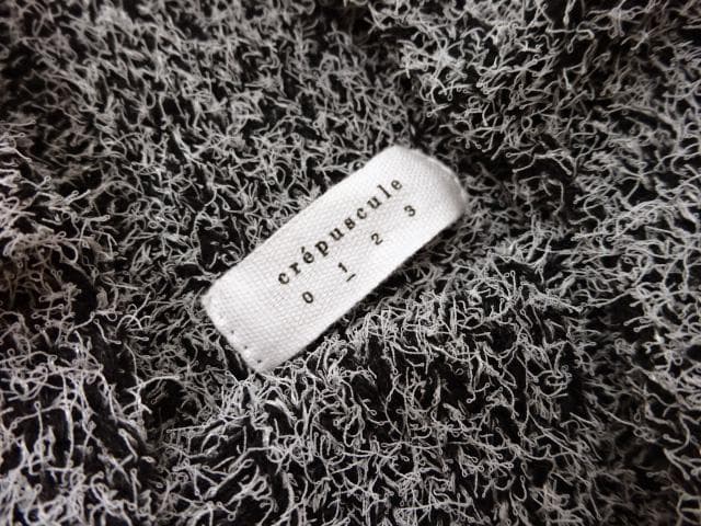 【Crepuscule】Funny Yarn Wide Rib T/N ニット1 — image 4