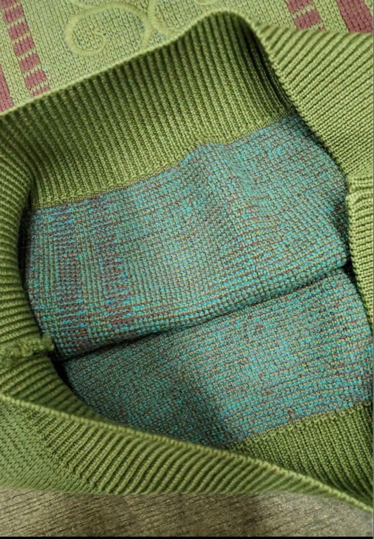 Yves Saint Laurent　　ニット　上質　グリーン　ヴィンテージ — image 3
