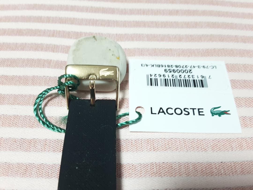 LACOSTE ラコステ 腕時計 クォーツ ブラック — image 5