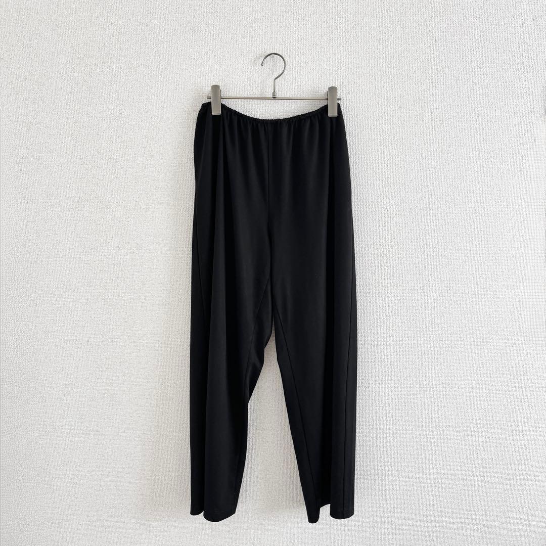 GALLARDAGALANTEポンチエラスティックパンツ／ゆったり／ブラック黒 — image 5
