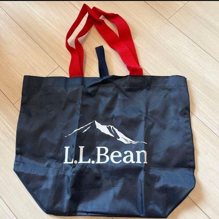 L.L.Bean トートバッグ ネイビー レッド — image 2