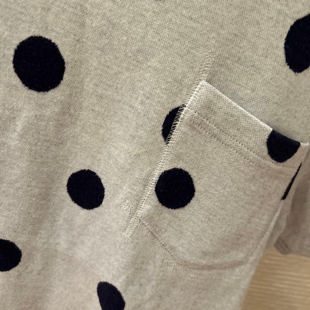 R.NEWBOLD ドット柄 ポケット付き Tシャツ — image 3
