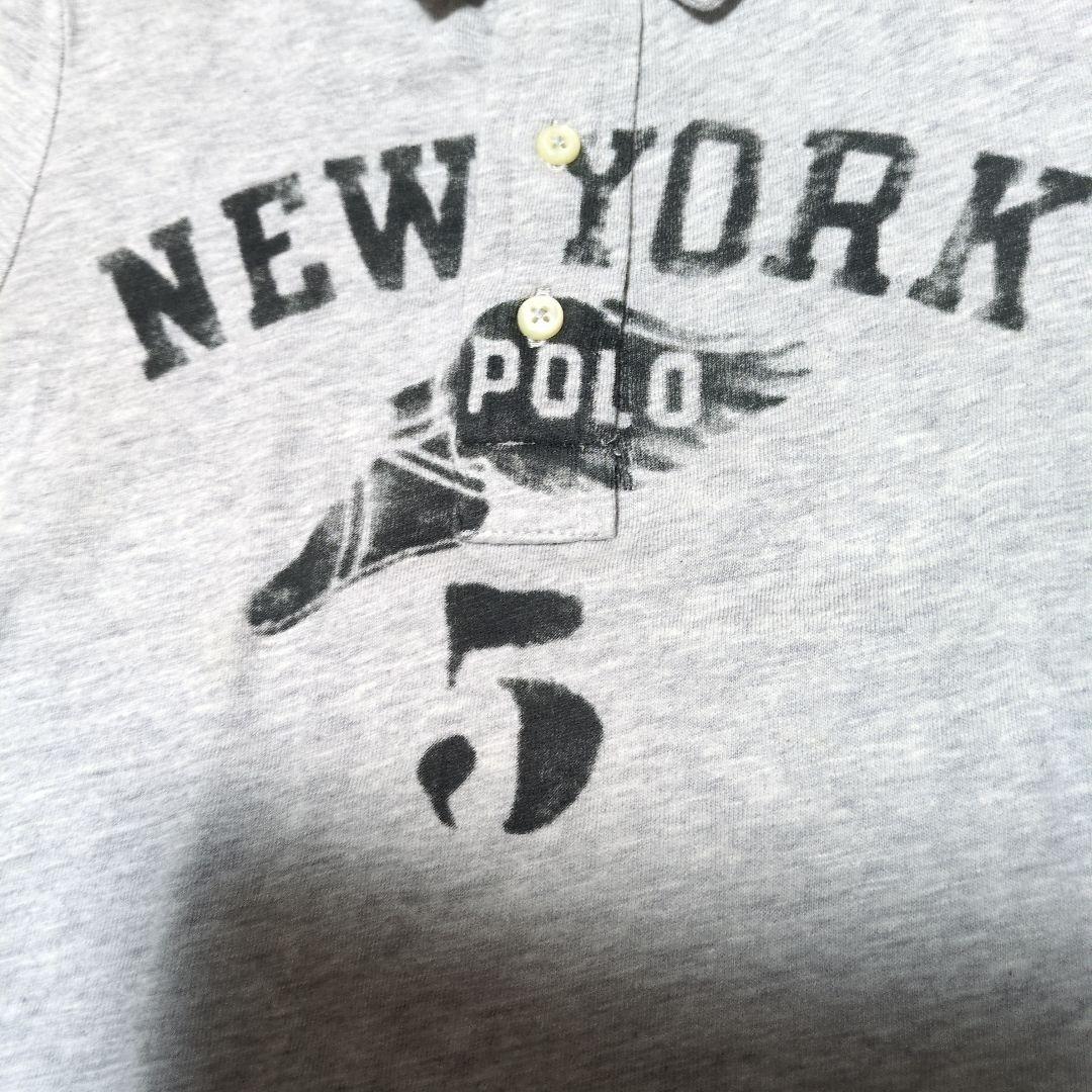 [再値下げ】　Polo Ralph Lauren グレー ポロシャツ 3T — image 3