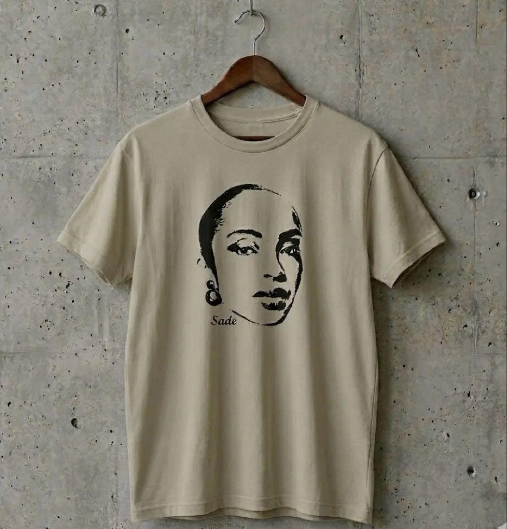 【シャーデー】Sade Tシャツ 新品未使用　サイズL シルバーグレー — image 4