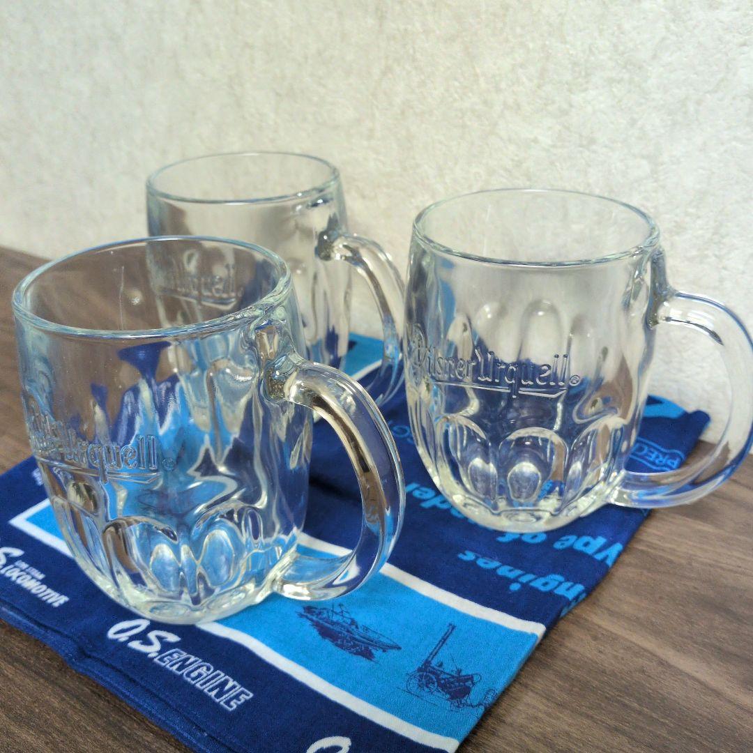 Pilsner Urquell ビアジョッキ 3個セット ビールグラス — image 2