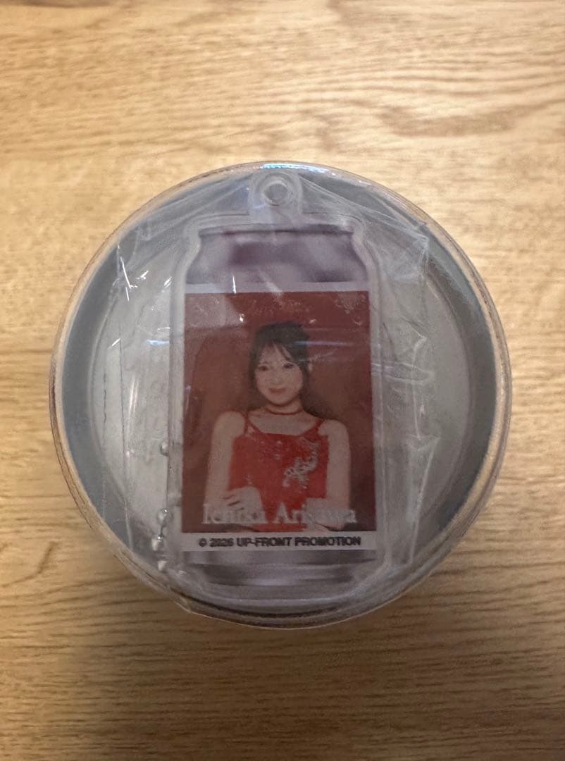 Juice=Juice 自販機　ステッカー・アクキー　有澤一華　※ウーロン茶無し — image 2