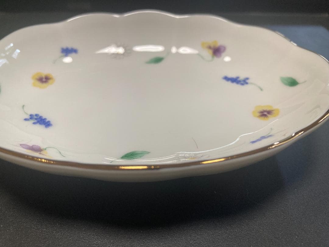 【未使用美品】Adam & Eve たち吉 陶磁器 小皿 5枚セット ＊箱あり — image 5
