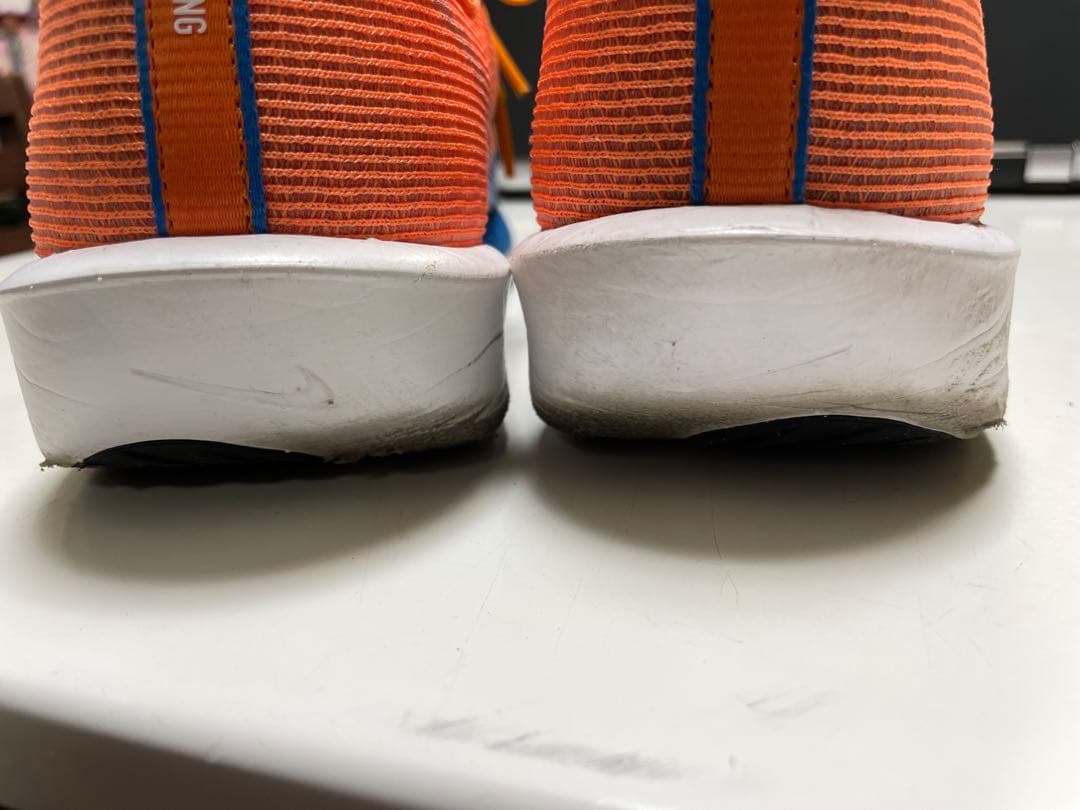 NIKE ランニングシューズ オレンジ ブルー — image 3