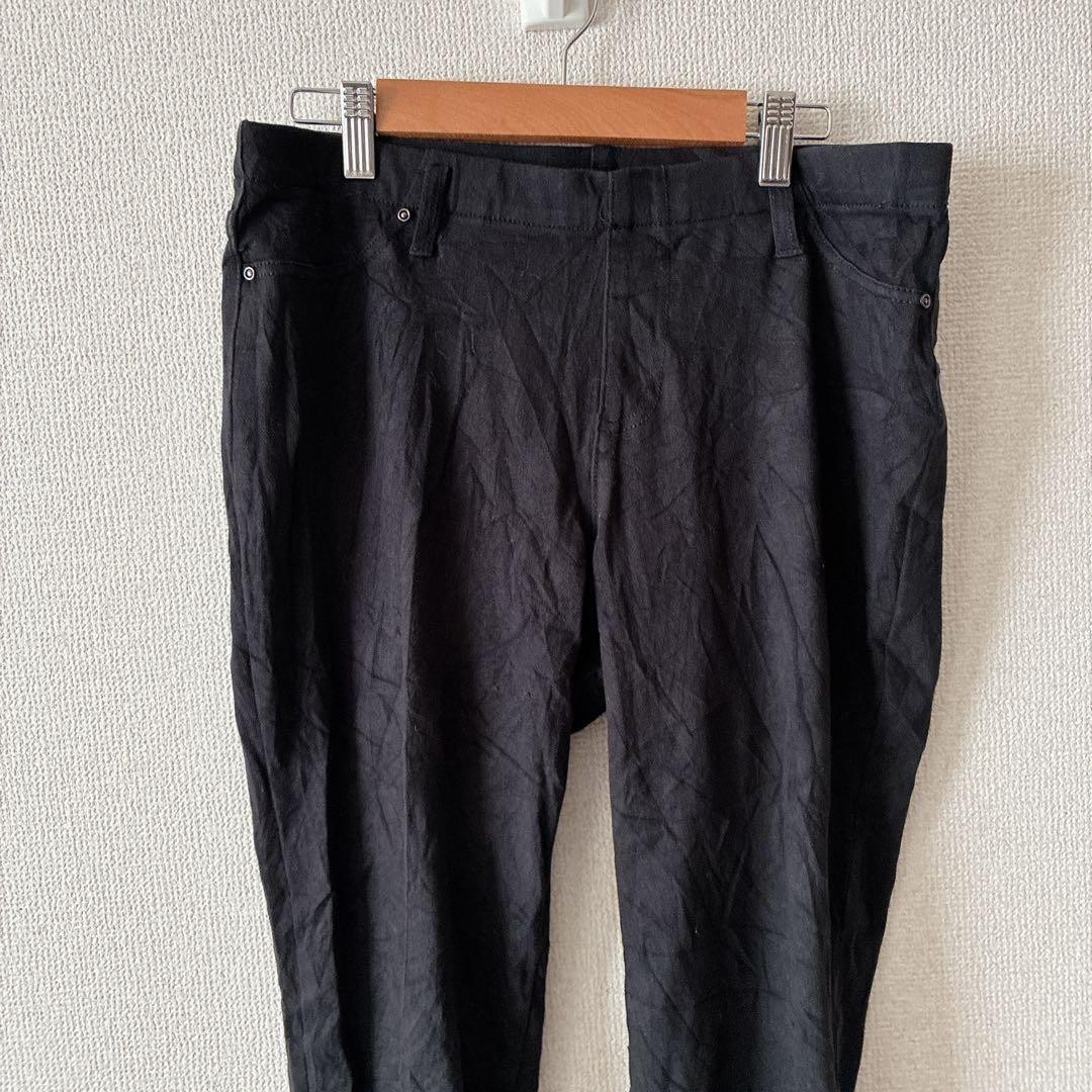 TIME AND TRU【L/G】ブラック スキニーパンツ レディース — image 3